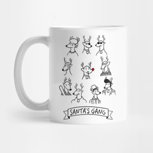 The Gang Of Santa Mug